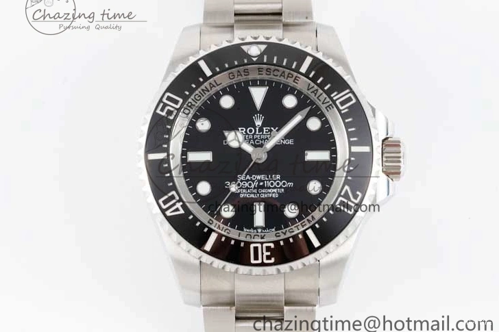 MiroTime 0505 ComfortFit Sea-Dweller 126660 No Date APF Best Edition Black Dial on SS Bracelet VR 2031